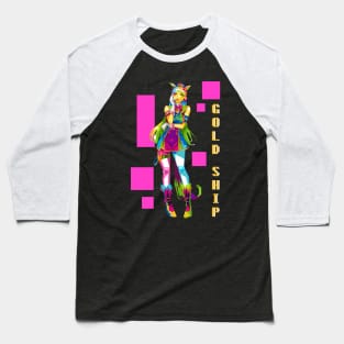 WPANIME - GOLD SHIP Baseball T-Shirt